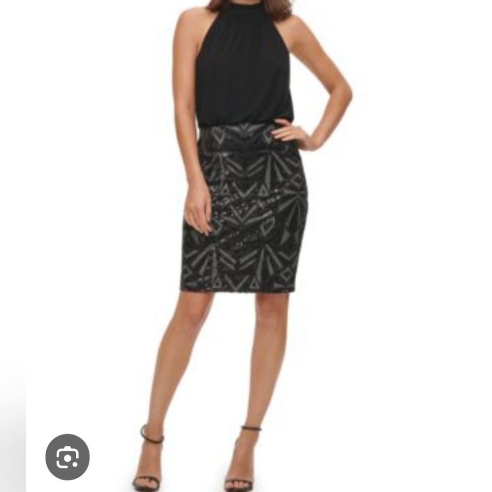Vince Comuto Sequins Dress